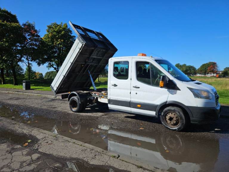 15/ reg Ford transit t350 rwd tipper  crew  van 2.2 sim  crafter master sprinter iveco