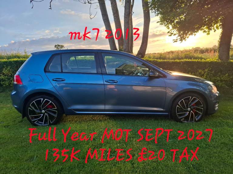 Vw GOLF 2013 FULL YEAR M.O.T 135k Miles £20Tax