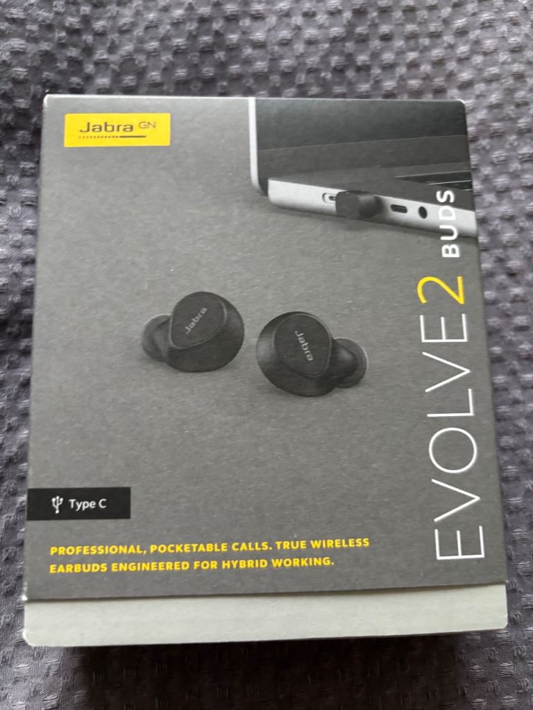 Jabra Evolve2 Buds True Wireless Earbuds (Brand New)