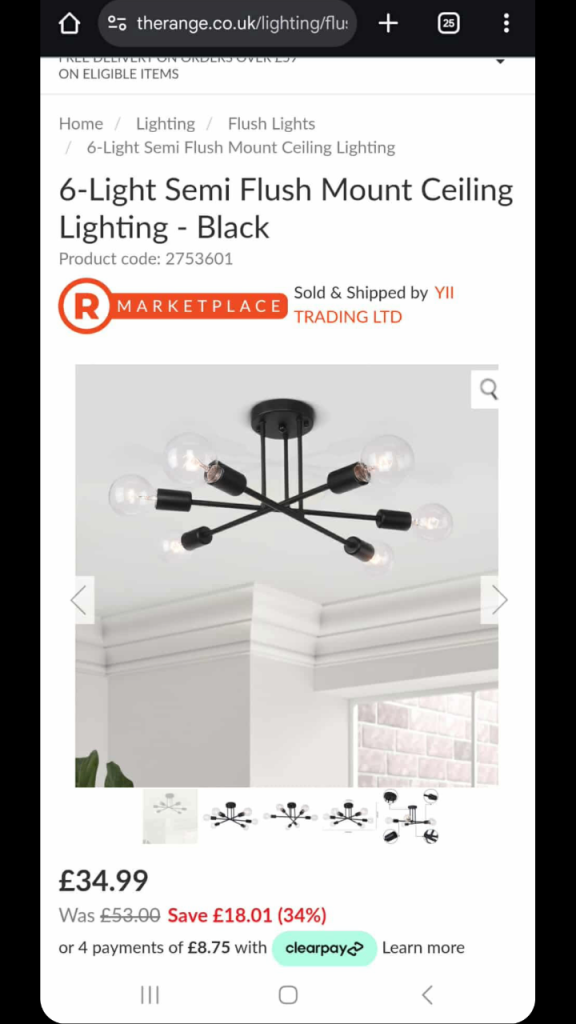 Light fitting 