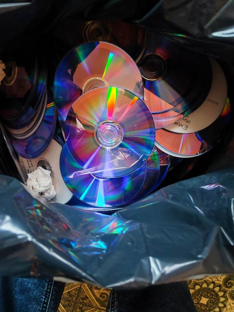 Spent CD/DVD