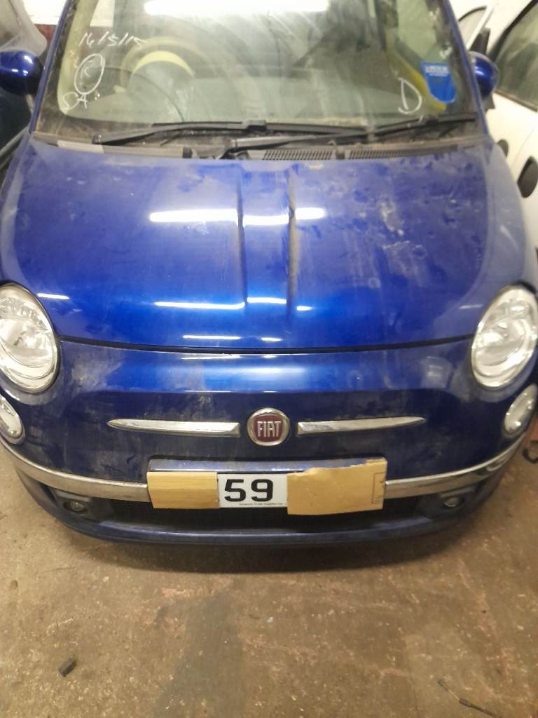 Fiat 500 front end . Breaking 