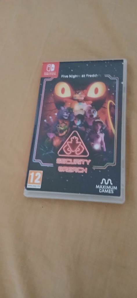 Nintendo switch  fnaf security breach