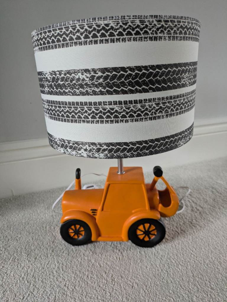 Digger/tractor/backhoe bedside light/lamp