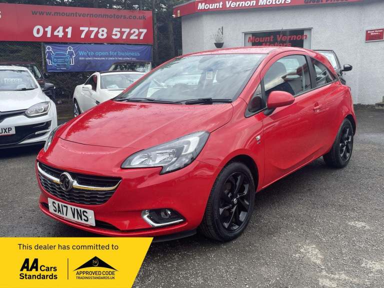 2017 Vauxhall Corsa 1.4i ecoFLEX SRi Euro 6 3dr HATCHBACK Petrol Manual
