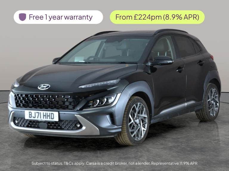2021 Hyundai KONA 1.6 GDi Hybrid Ultimate 5dr DCT HATCHBACK PETROL/ELECTRIC Automatic