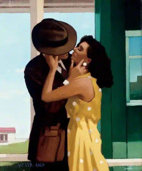 Jack Vettriano The Last Great Romantic mounted print