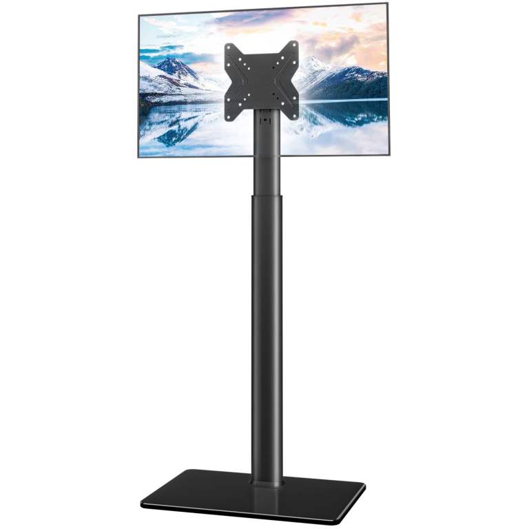 Hemudu Swivel Floor TV Stand for 19 to 49 Inch TV
