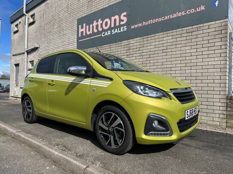 2018 68 PEUGEOT 108 1.0 COLLECTION HATCHBACK 5DR PETROL MANUAL EURO 6 (72 PS)