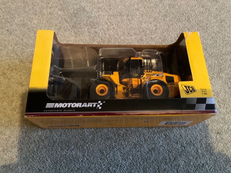 Collectible Motorart JCB 467 Wheel Loader Diecast Model 1:50 New in Box 