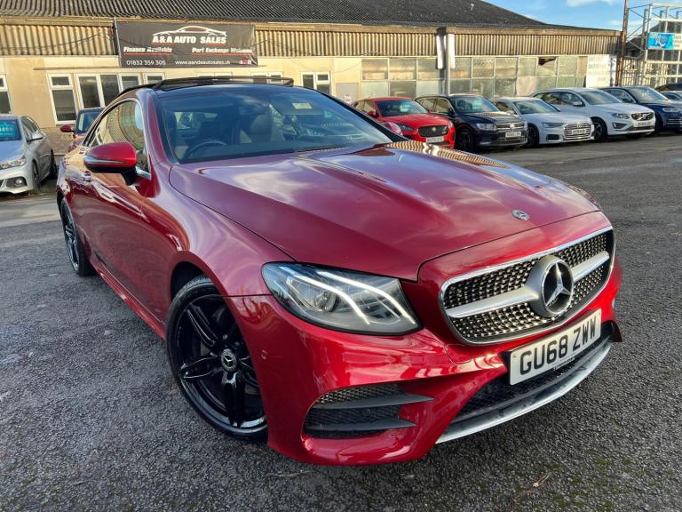 2018 Mercedes-Benz E Class E220d AMG Line Premium 2dr 9G-Tronic COUPE Diesel Automatic