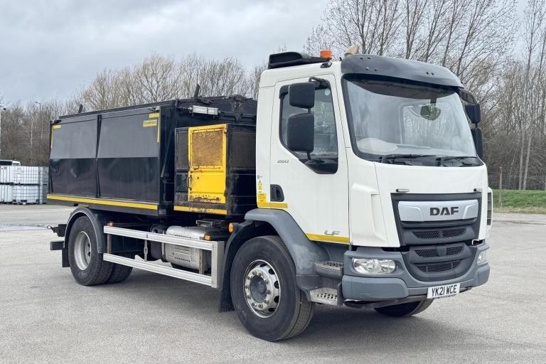 2021 21 Plate Euro 6, DAF LF260 4×2 18t Thompson Tipping Hotbox