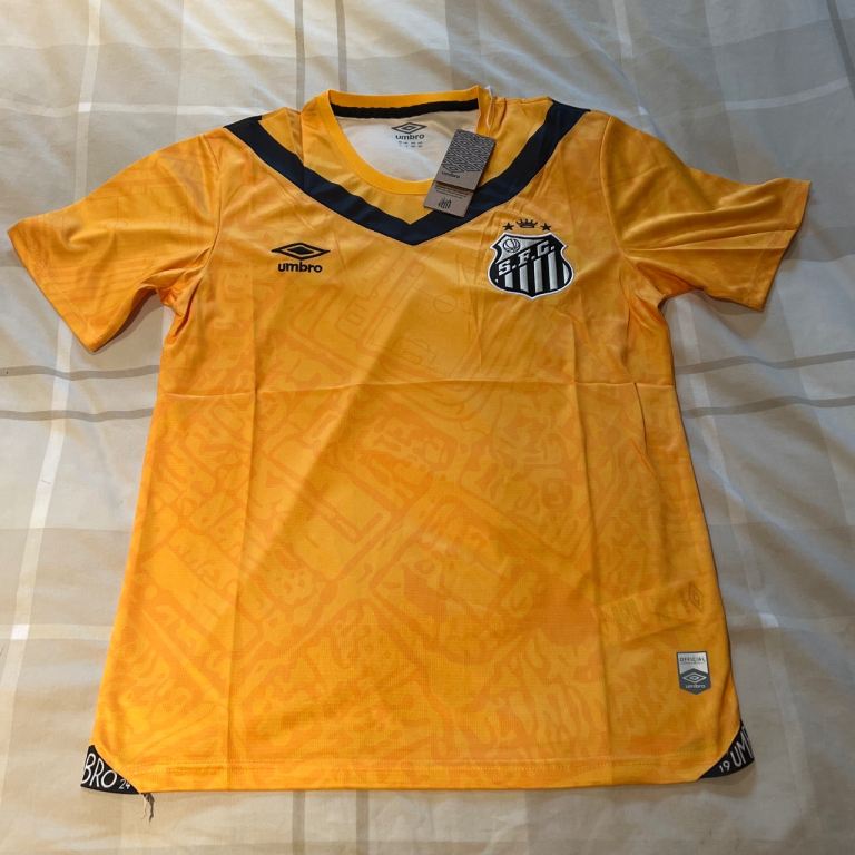 Santos FC orange shirt 