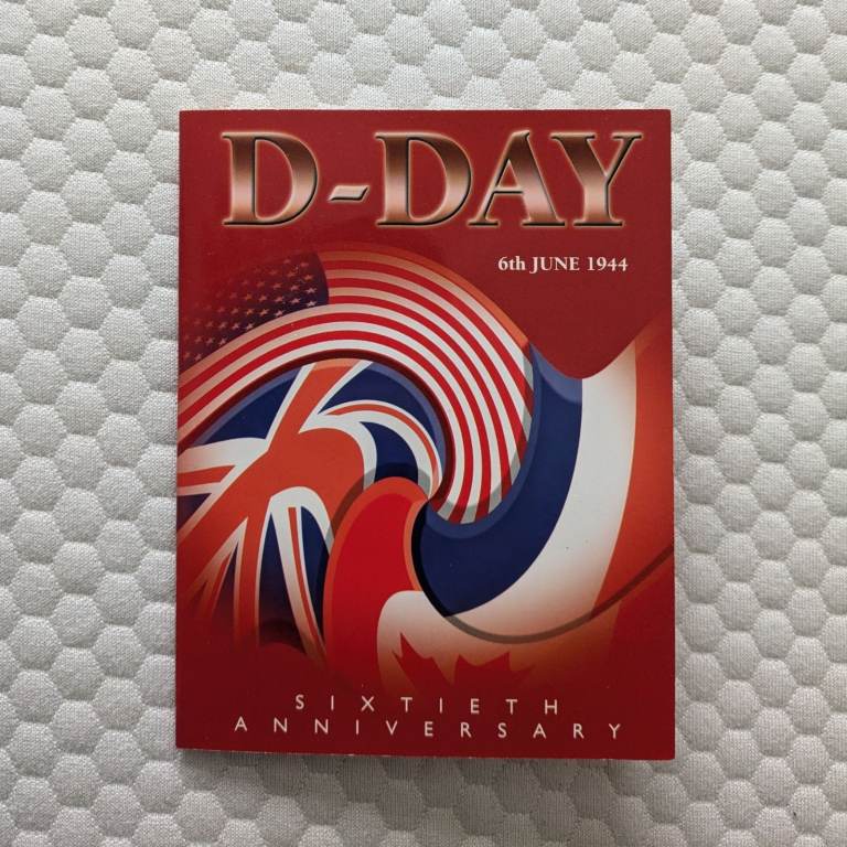 Pure .999 silver clad D-DAY $1 ONE DOLLAR coin + some Omaha Landing Beach sand