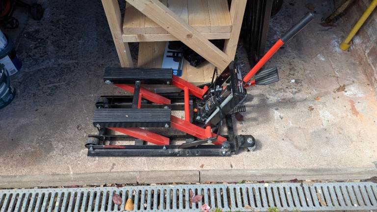 ConStands Motorbike / ATV Scissor Lift Hydraulic Jack