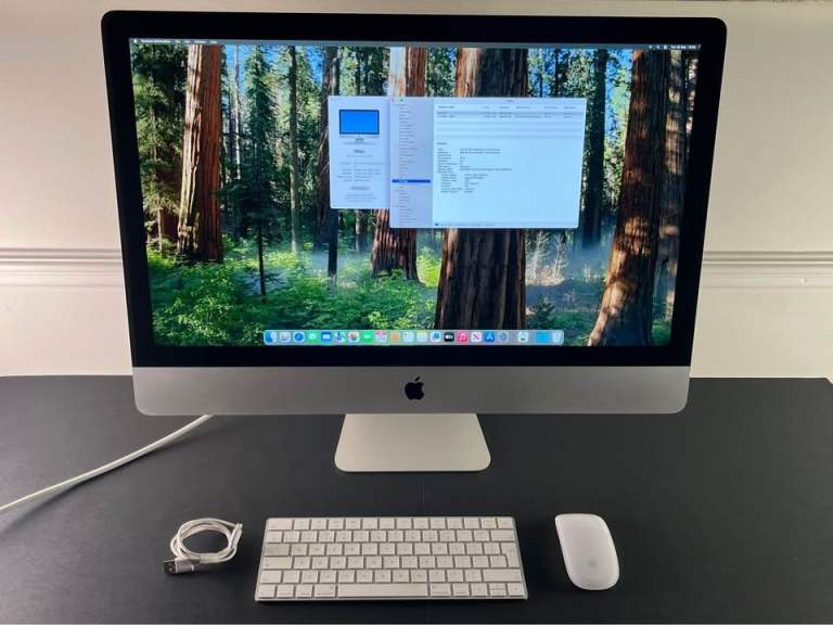 imac 2019 i9 3.6Ghz, 64GB Ram, Radeon Pro 580x 8C GPU,8C CPU 512Gb SSD retina 5k 27-inch