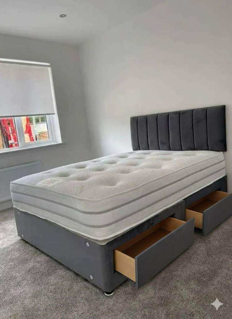 Massive Sale ~ Single Sm Double , Double , King Size Bed With Full Foam Mattress ::