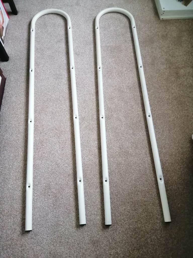 White shelving unit