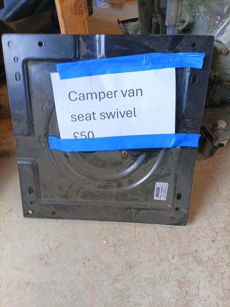 Motorhome, campervan swivel seat base