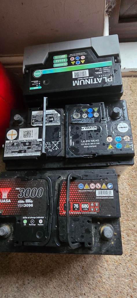 Car batteries 