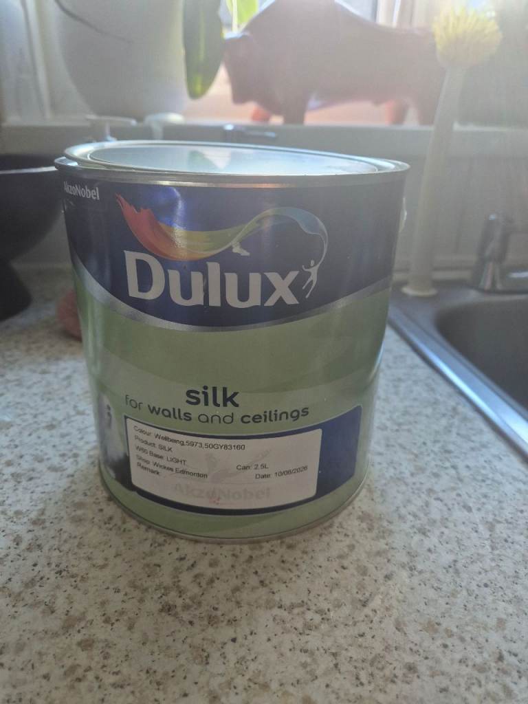 Wellbeing silk paint dulux