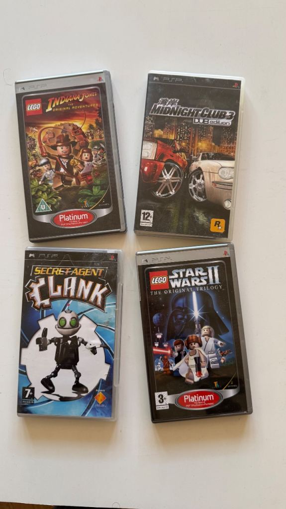PSP Games Qty 4