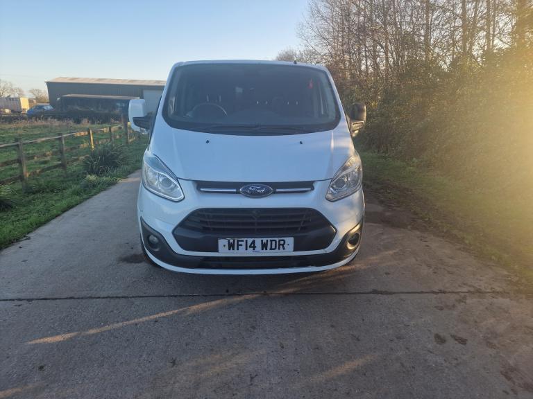 2014 Ford Transit Custom 290 LTD 6 Seat Crew Cab  Spares Repairs  148k Miles
