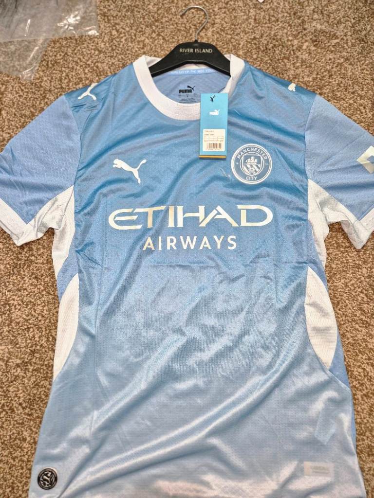 Puma Manchester City Football Shirt – Brand New with Tags
