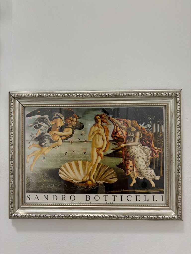 Botticelli’s The Birth of Venus Framed Print A4