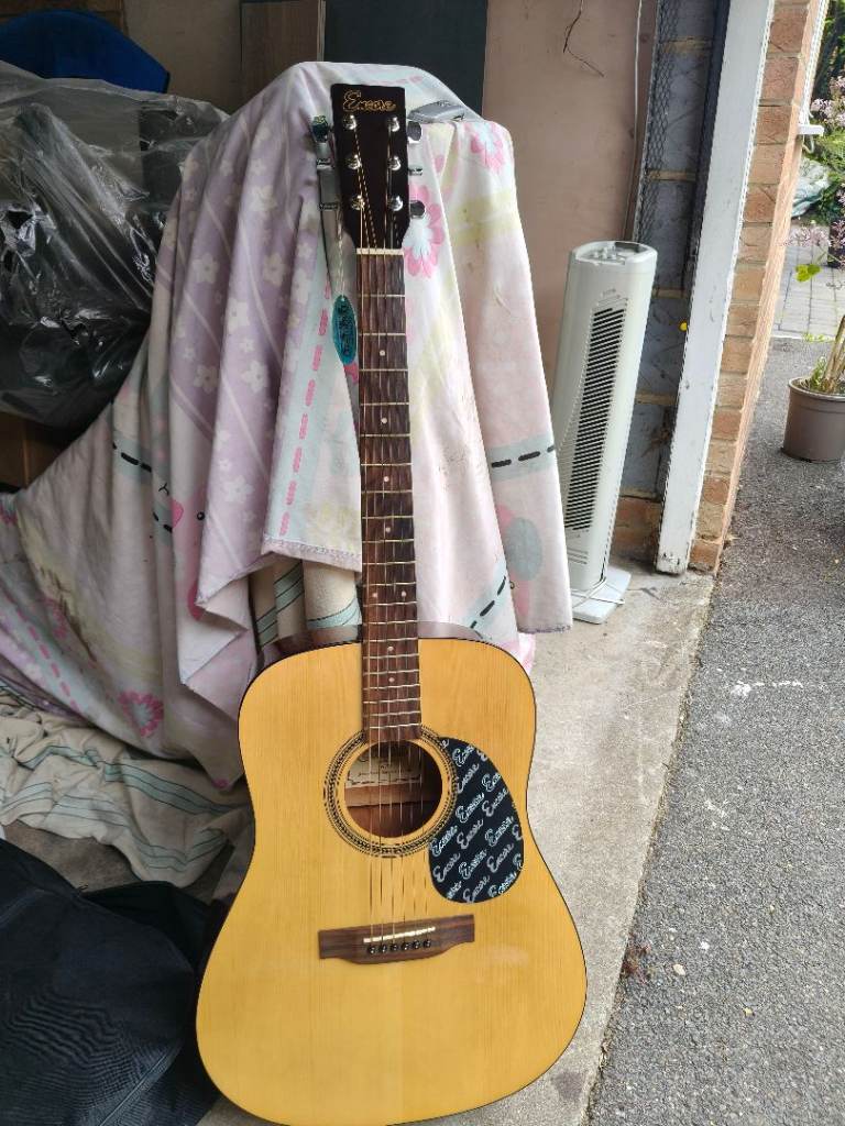 Encore brand acoustic guitar 