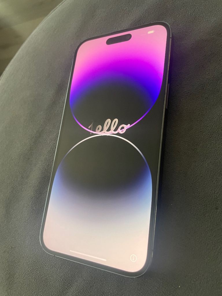 Deep purple IPhone 14 Pro Max