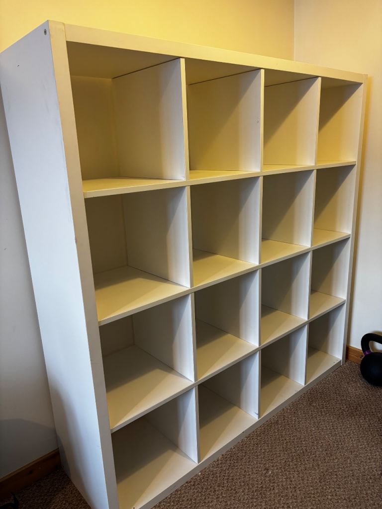 IKEA 4x4 KALLAX White Cube Storage Unit