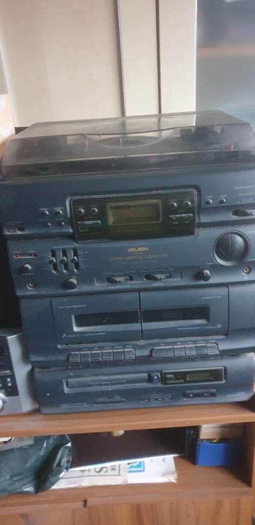Bush & Pacific HiFi with Speakers - Partially Working 