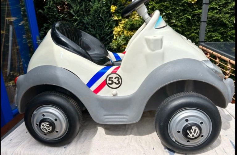 Kids Battery operated Ride on Volkswagen Herbie Needs some care,Bought in 2004. Offers welcome.