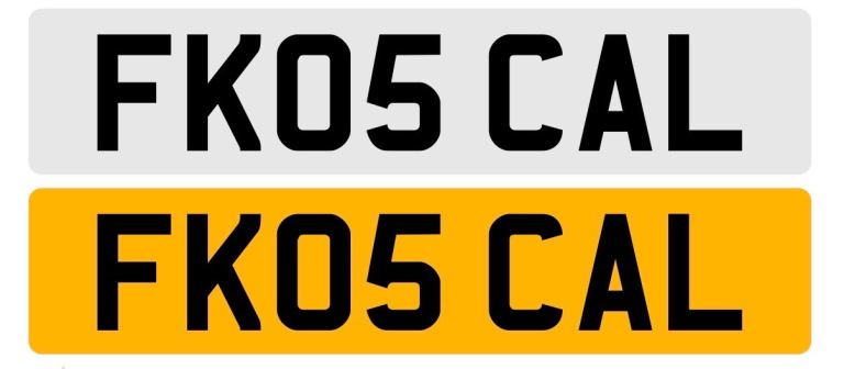 FK05 CAL Private Cherished Number Plate - on retention and ready to assign Callum Honda