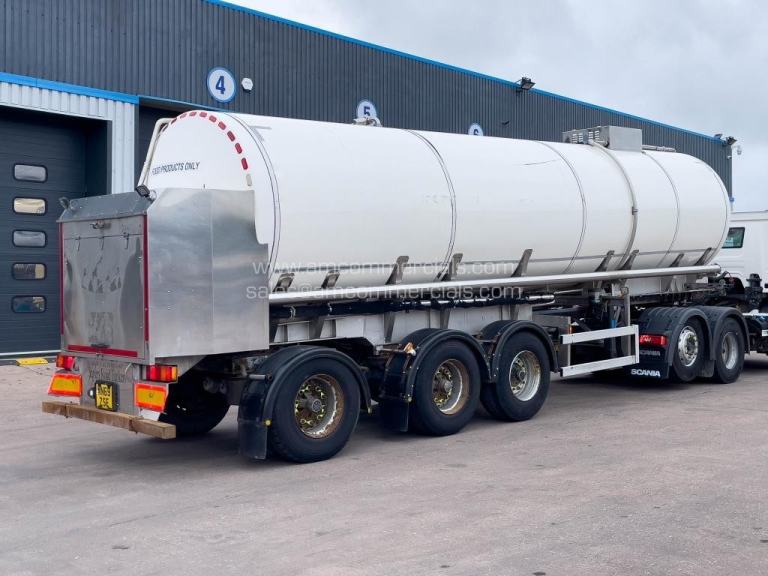 SAYERS MILK TANKER 29,000L CAPACITY 