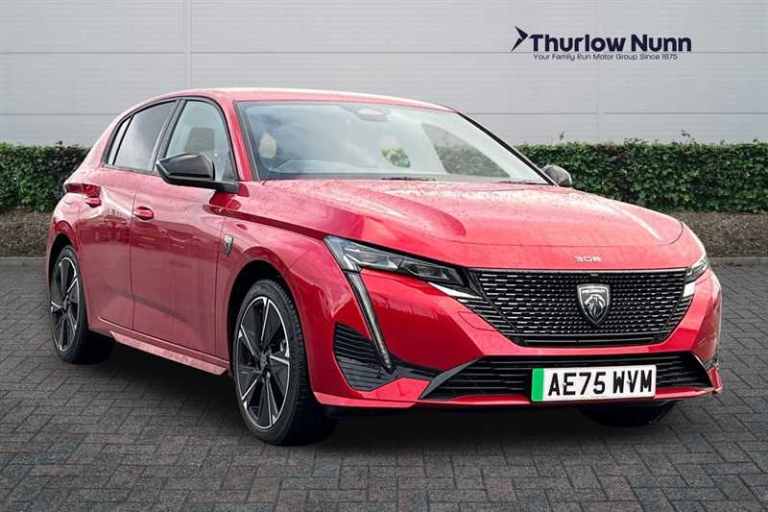 2025 Peugeot E-308 54kWh GT Hatchback 5dr Electric Auto (156 ps) Hatchback Electric Automatic