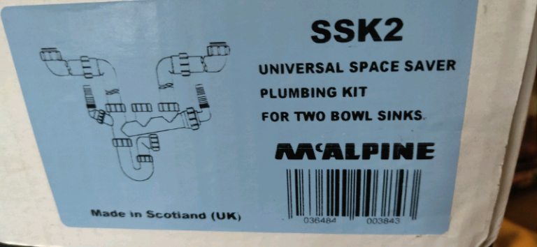 Brand new unopened SSK2 kit for dual bowl sink