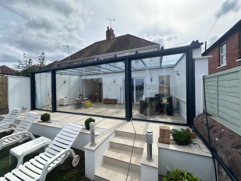 Pergola/veranda/glass room/canopy/sliding doors