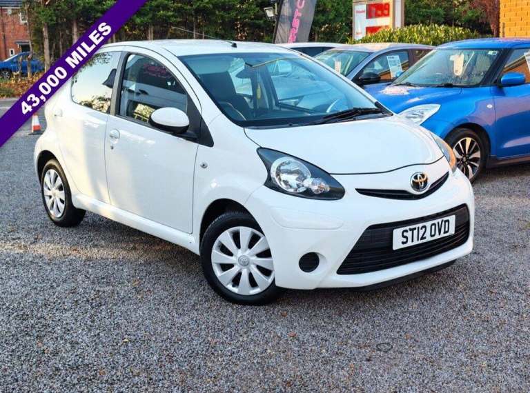 2012 Toyota AYGO 1.0 VVT-i Ice 5dr HATCHBACK PETROL Manual
