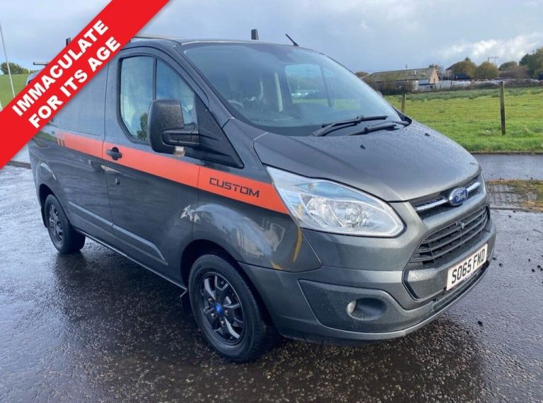 2015 65 FORD TRANSIT CUSTOM 2.2 TDCI 270 TREND NO VAT VAN L1 H1 (186 G/KM, 123 B