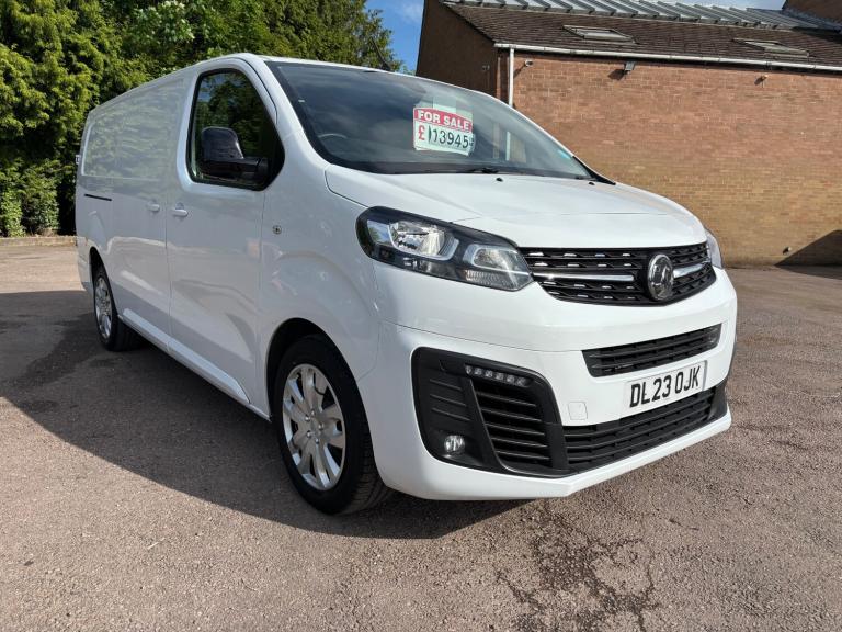 2023 Vauxhall Vivaro 2900 1.5d 100PS Pro H1 Van ONE OWNER LONG WHEELBASE  PANEL VAN Diesel Manual