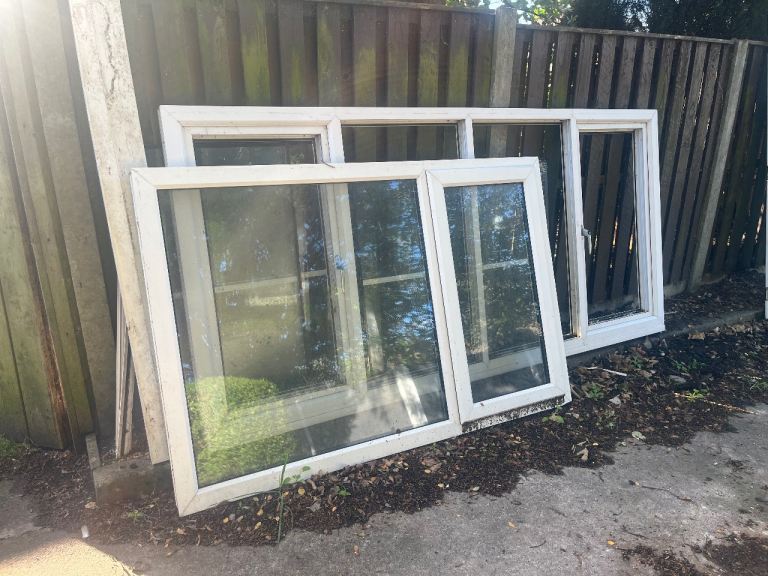 FREE White UPVC Double Glaze Windows
