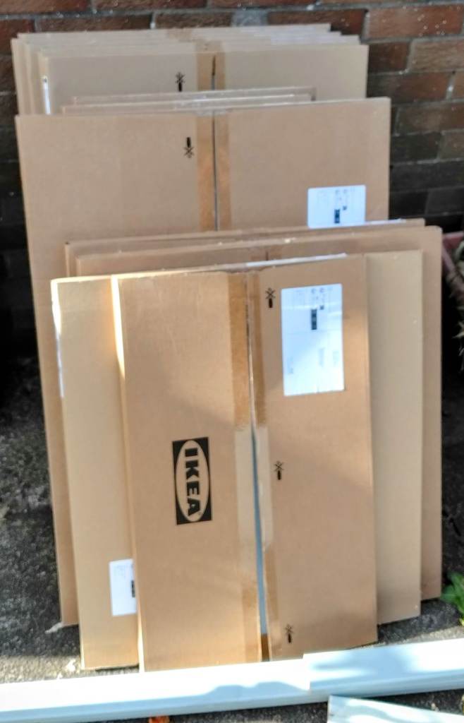 IKEA Kallax Light Blue Drawer/ Cupboard Fronts - Used, Selling Individually @£5