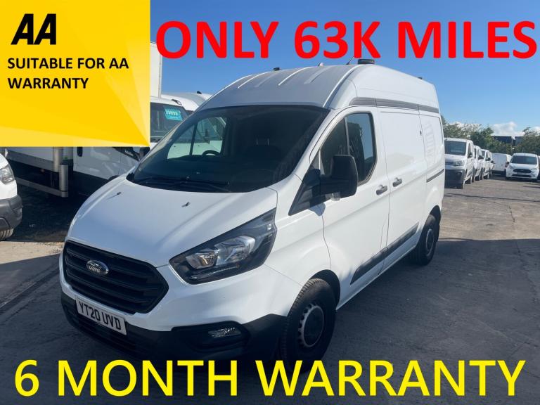 2020 Ford Transit Custom 2.0 EcoBlue 105ps High Roof Leader Van PANEL VAN Diesel Manual