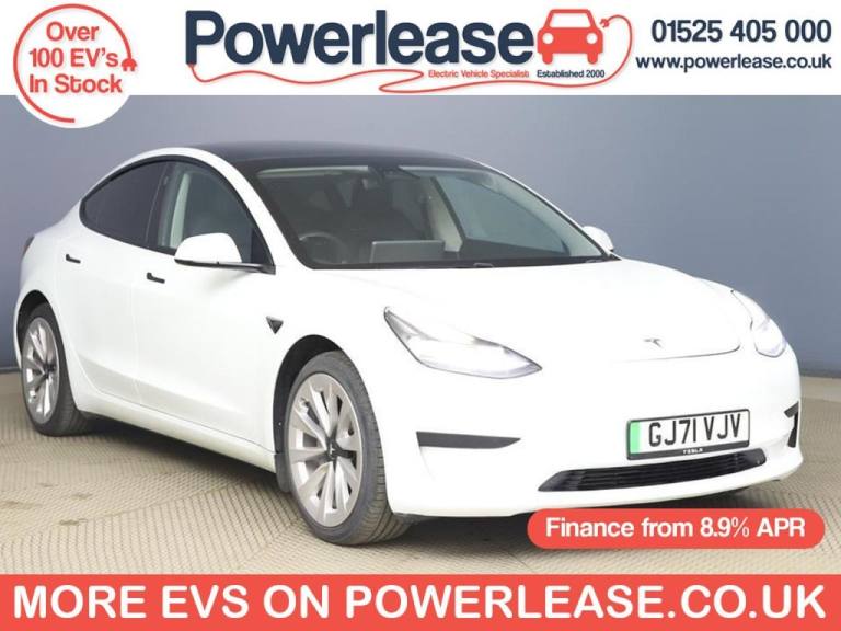 2021 Tesla Model 3 Standard Plus 4dr Auto SALOON ELECTRIC Automatic