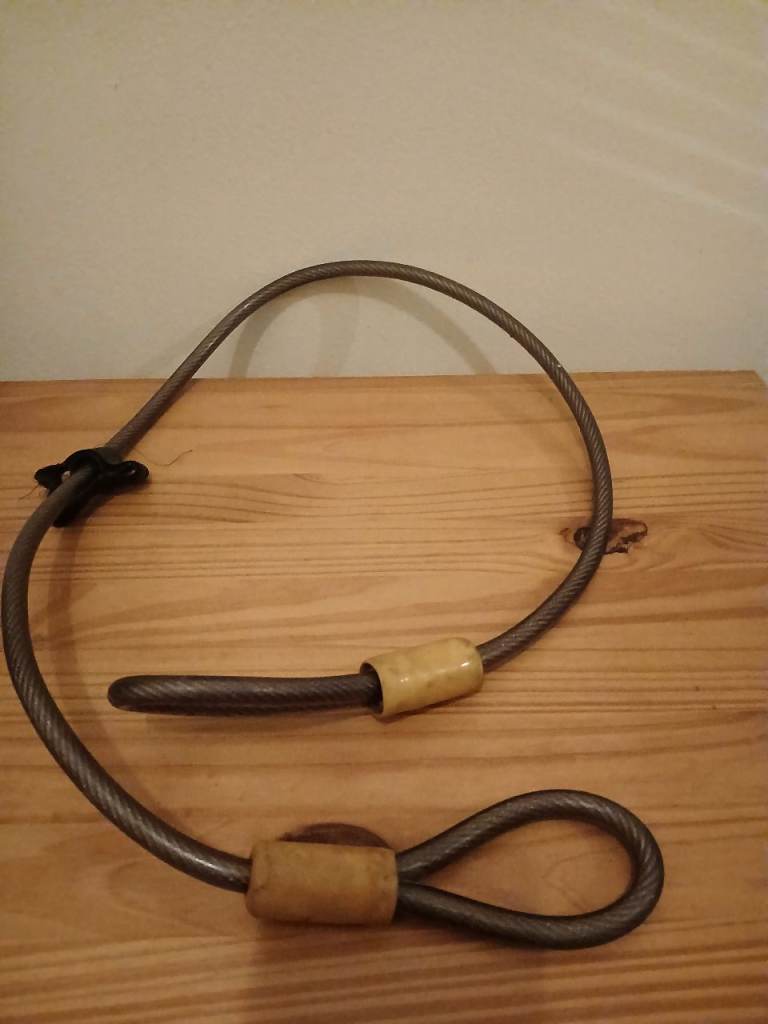 Bike Lock Bicycle Lock Loop Front Wheel extender 1 metre