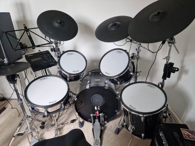 Roland VAD506 Electronic Drum Kit with TD27 Module – Immaculate