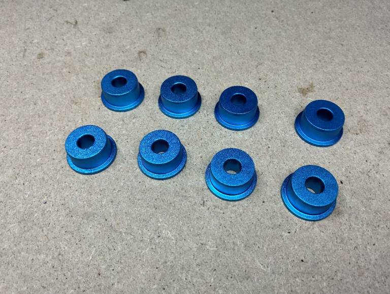 Hardrace S2000 AP1/2 aluminum steering rack bushing performance parts