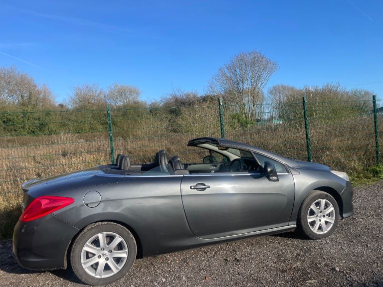 PEUGEOT 308 CC 2.0 HDI CONVERTIBLE AUTOMATIC 59 REG GREY 2 DOOR MOT JANUARY 30TH 2027 LOW INSURANCE